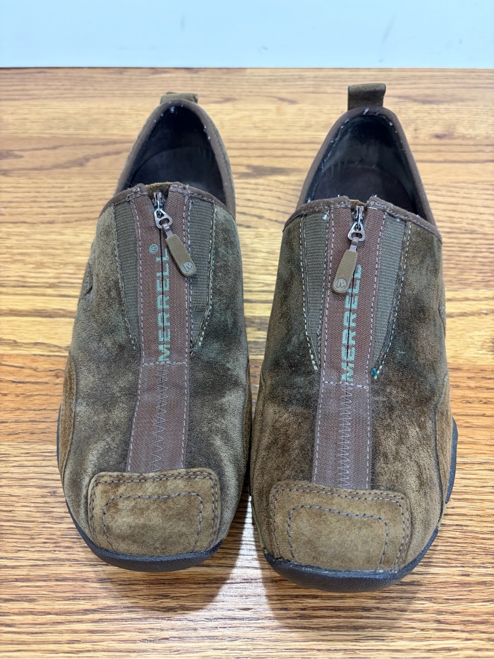 Merrell Barrado Brown Suede Leather Performance Footwear (10) - Picture 4 of 7